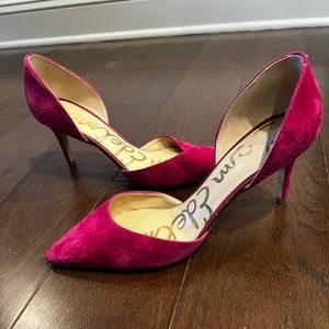 Sam Edelman d’orsay pumps telsa size 9.5 pink suede